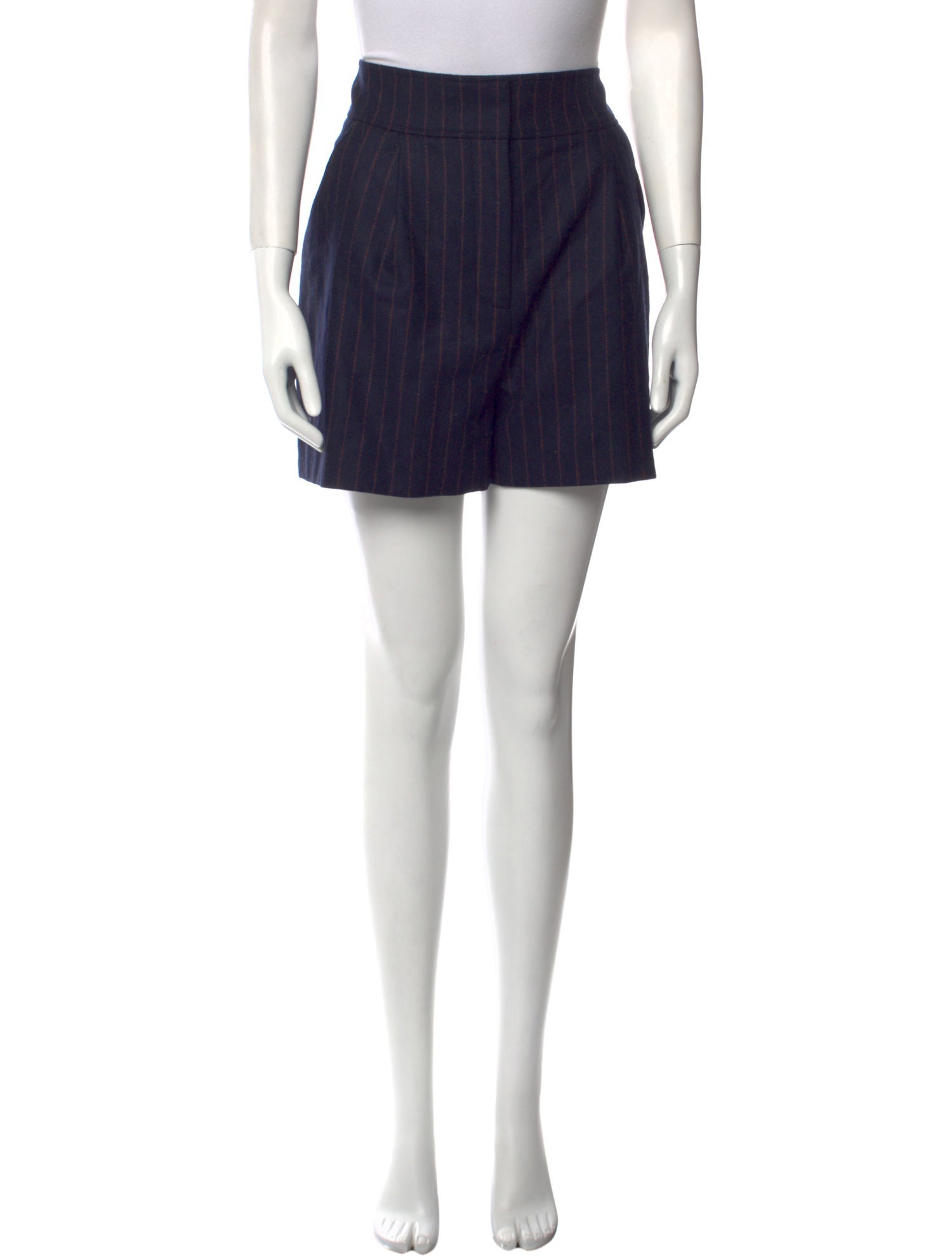 Veronica Beard Wool Mini Shorts