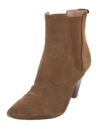 Veronica Beard Suede Chelsea Boots