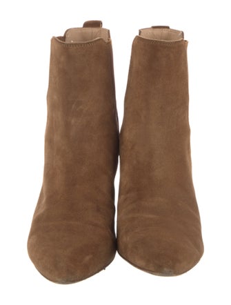 Veronica Beard Suede Chelsea Boots