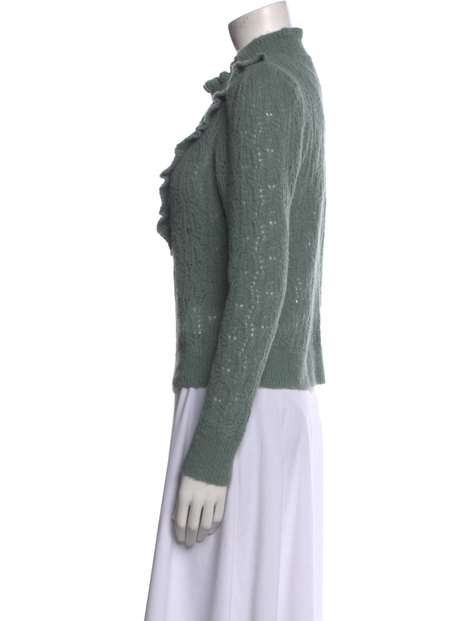 Veronica Beard Baby Alpaca Cowl Neck Sweater