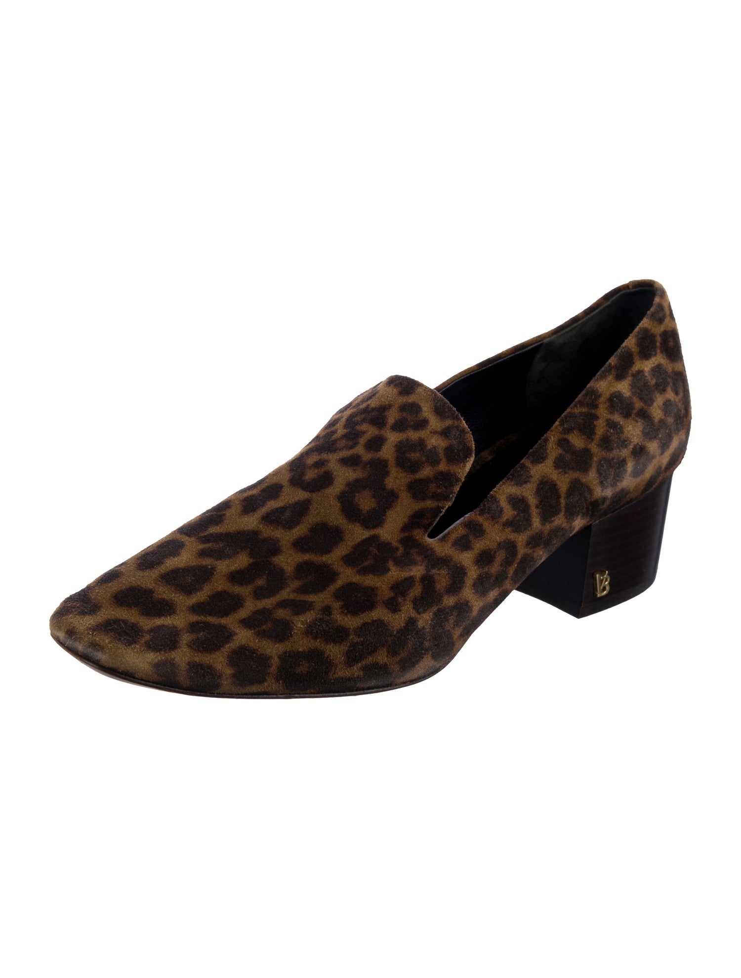 Veronica Beard Suede Animal Print Pumps