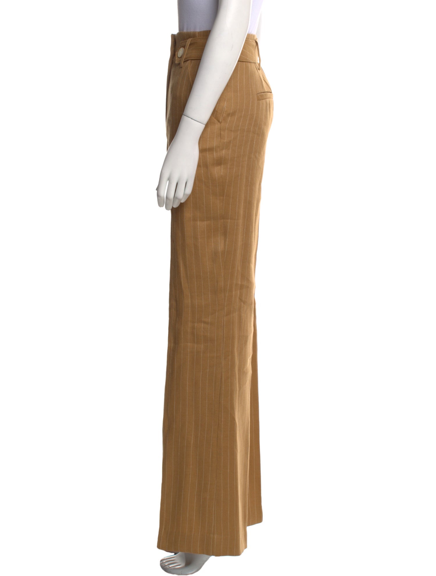 Veronica Beard Linen Wide Leg Pants