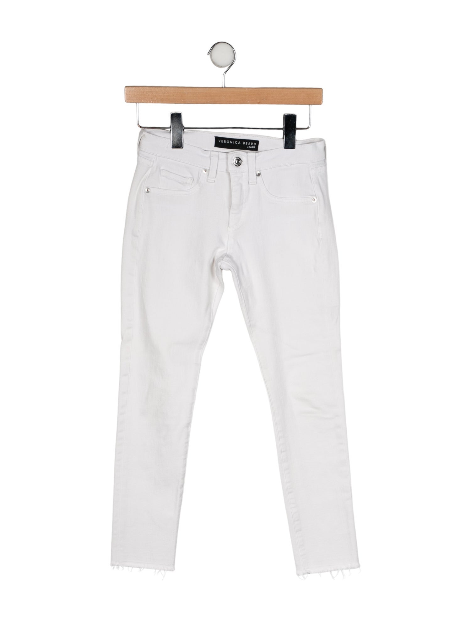 Veronica Beard Mid-Rise Skinny Leg Jeans