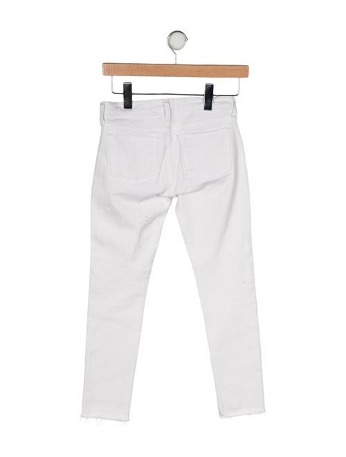 Veronica Beard Mid-Rise Skinny Leg Jeans
