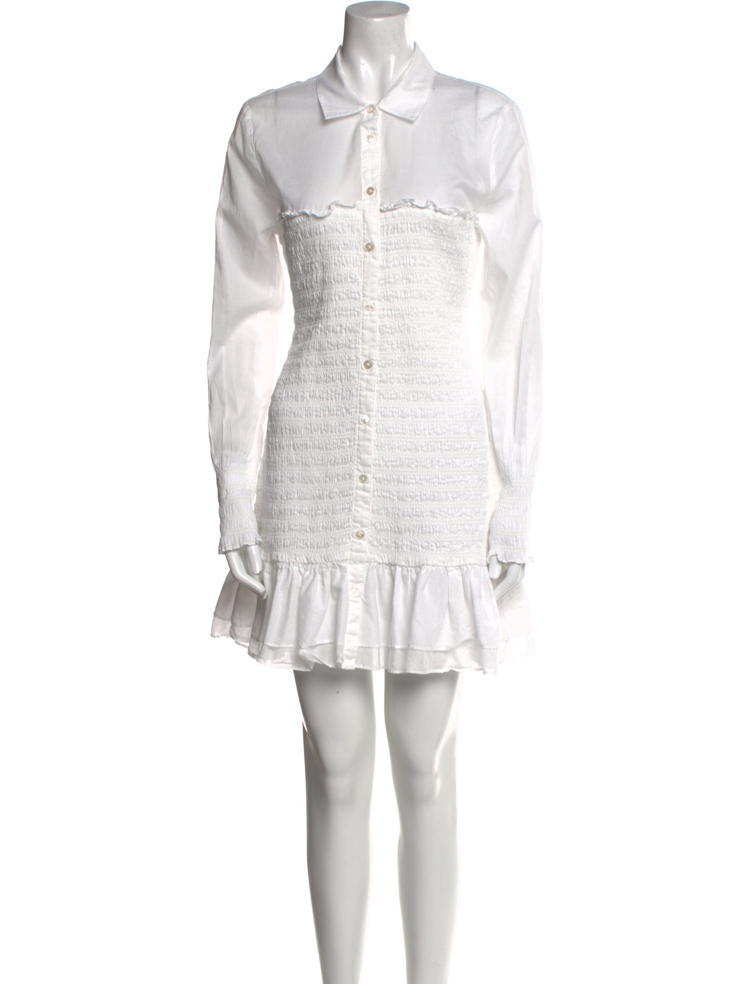 Veronica Beard Mock Neck Mini Dress