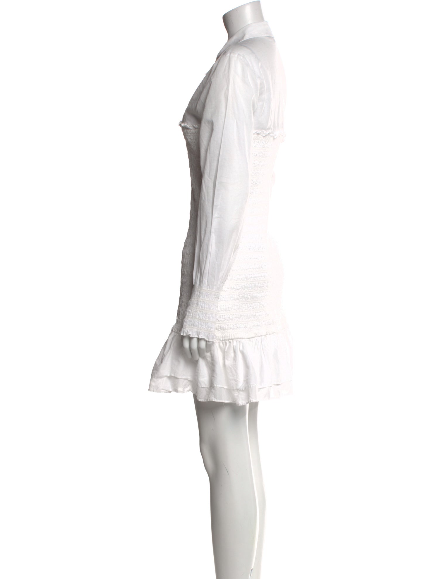 Veronica Beard Mock Neck Mini Dress