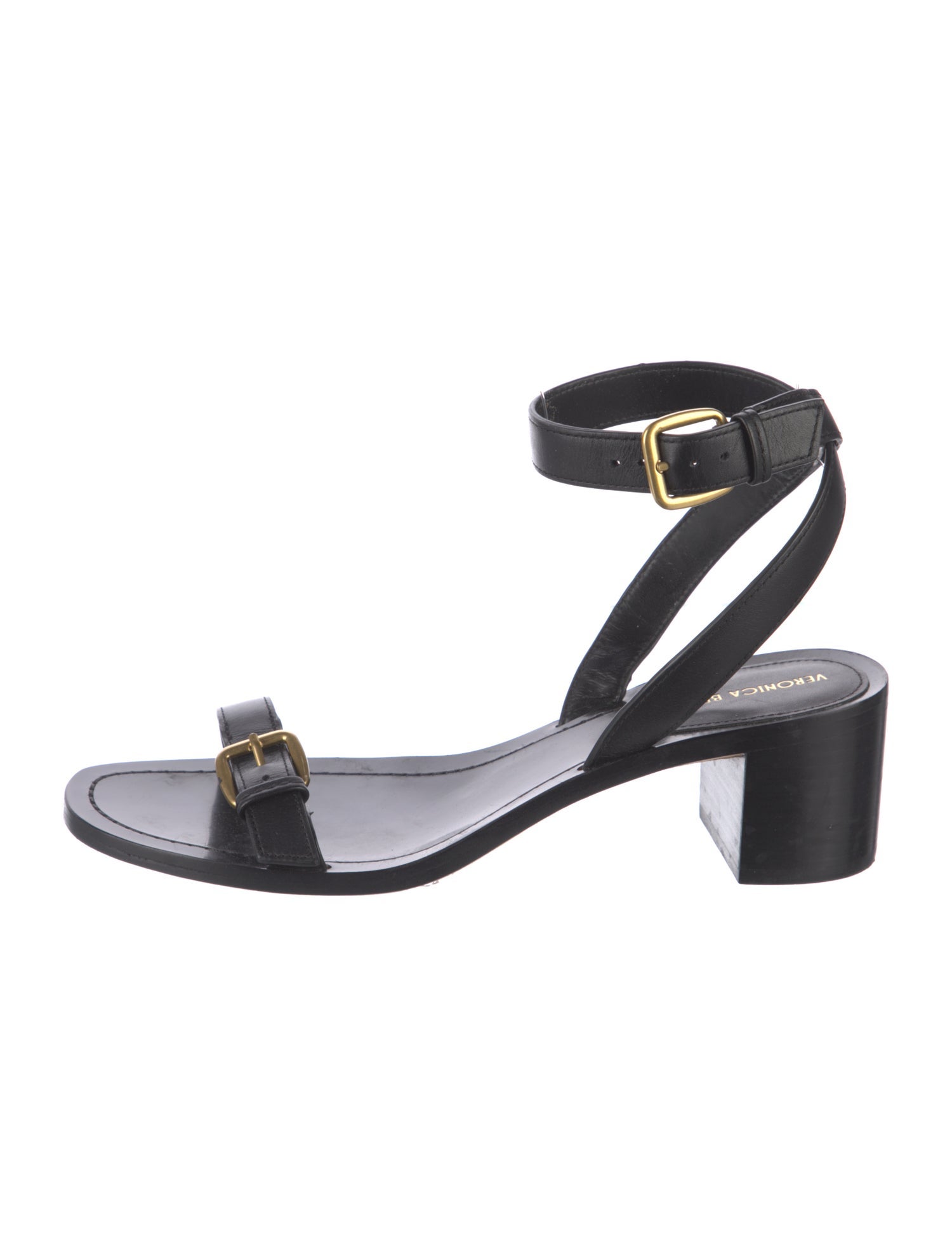 Veronica Beard Leather Sandals