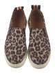Veronica Beard Canvas Animal Print Sneakers