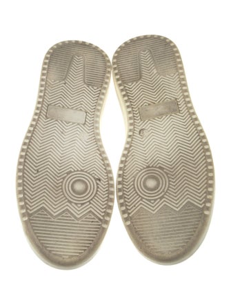 Veronica Beard Canvas Animal Print Sneakers