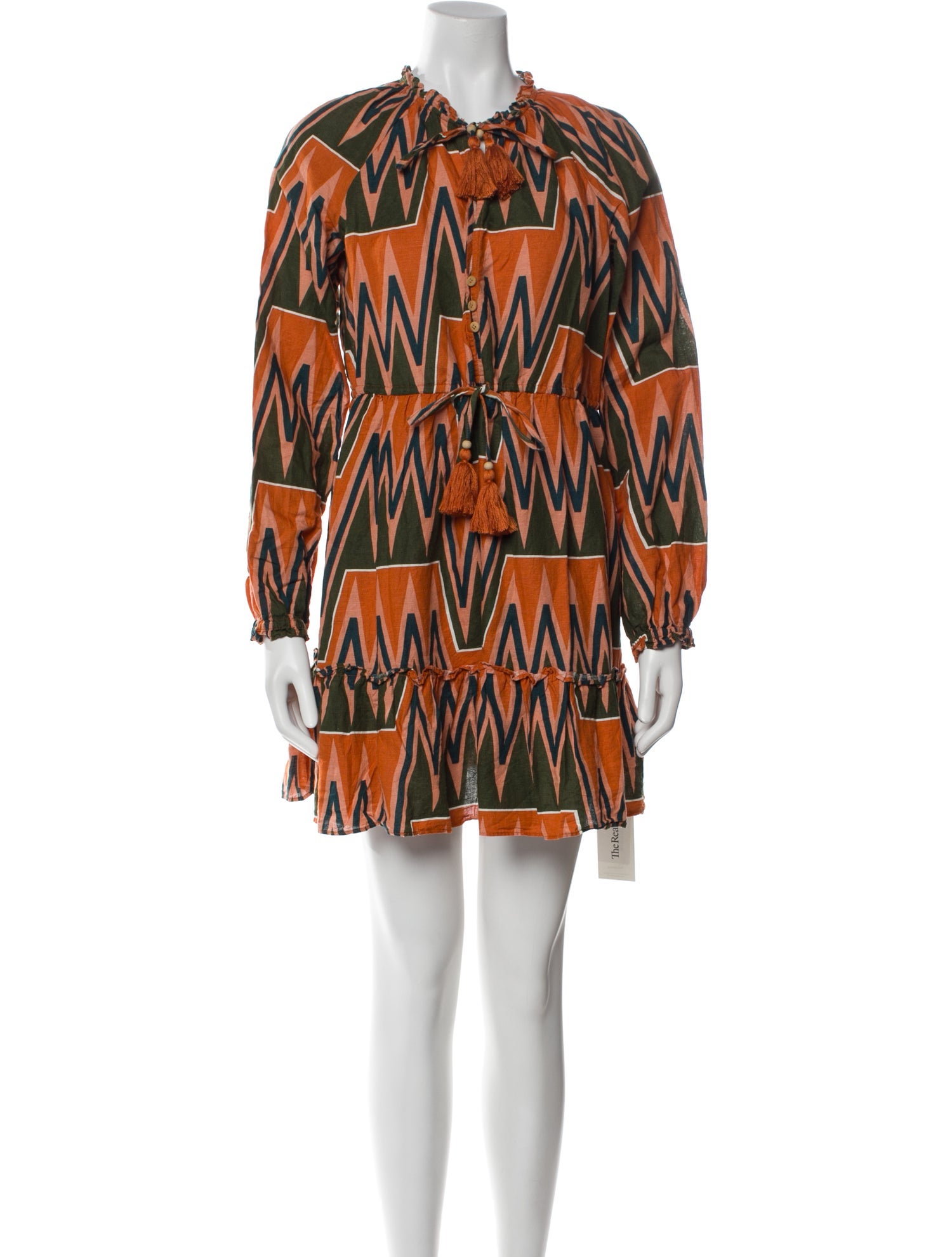 Veronica Beard Linen Mini Dress