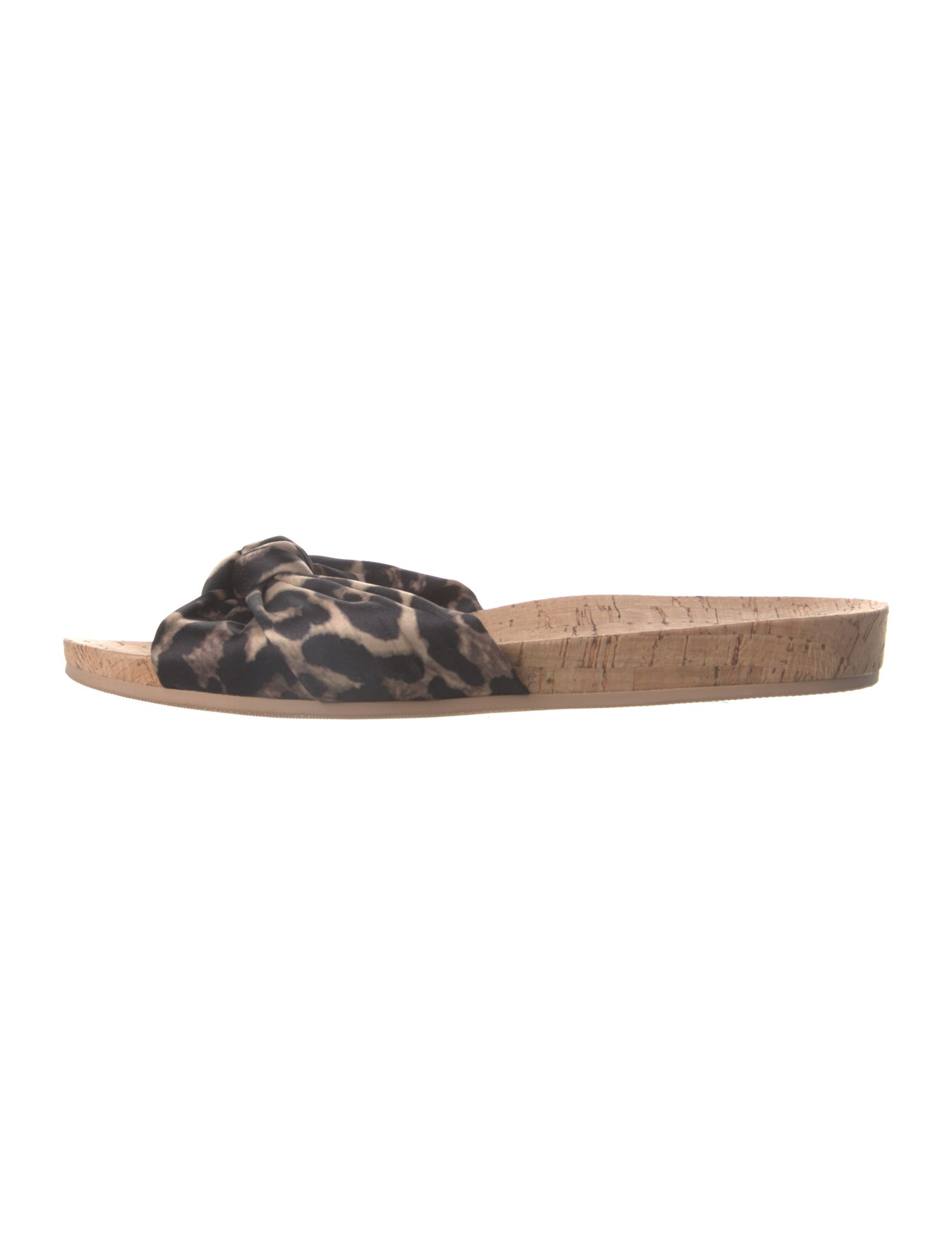 Veronica Beard Animal Print Slides