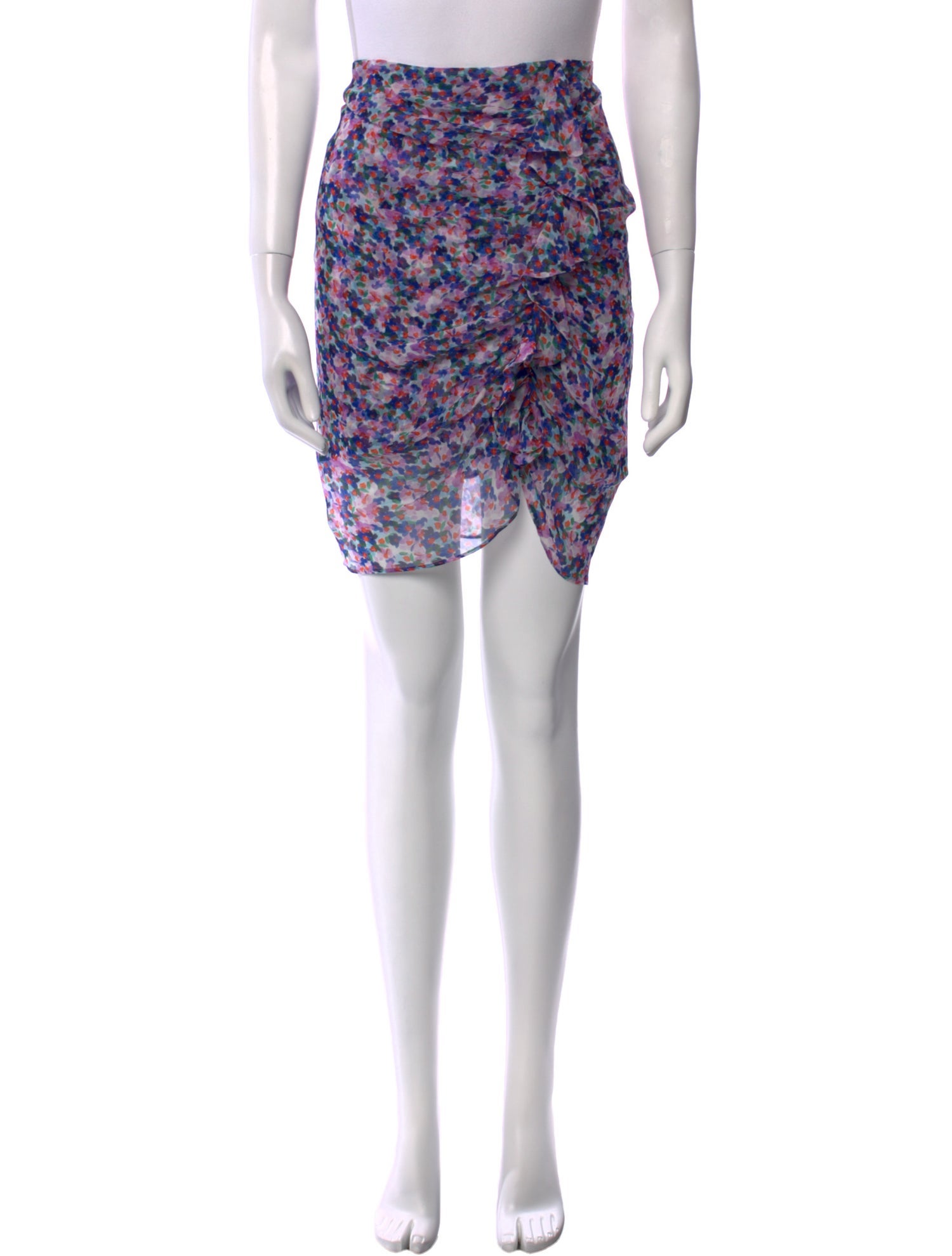 Veronica Beard Silk Mini Skirt