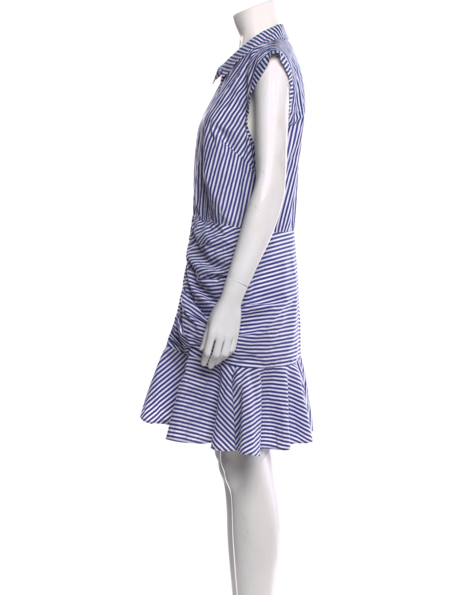 Veronica Beard Striped Mini Dress