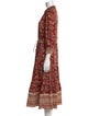 Veronica Beard Paisley Print Long Dress