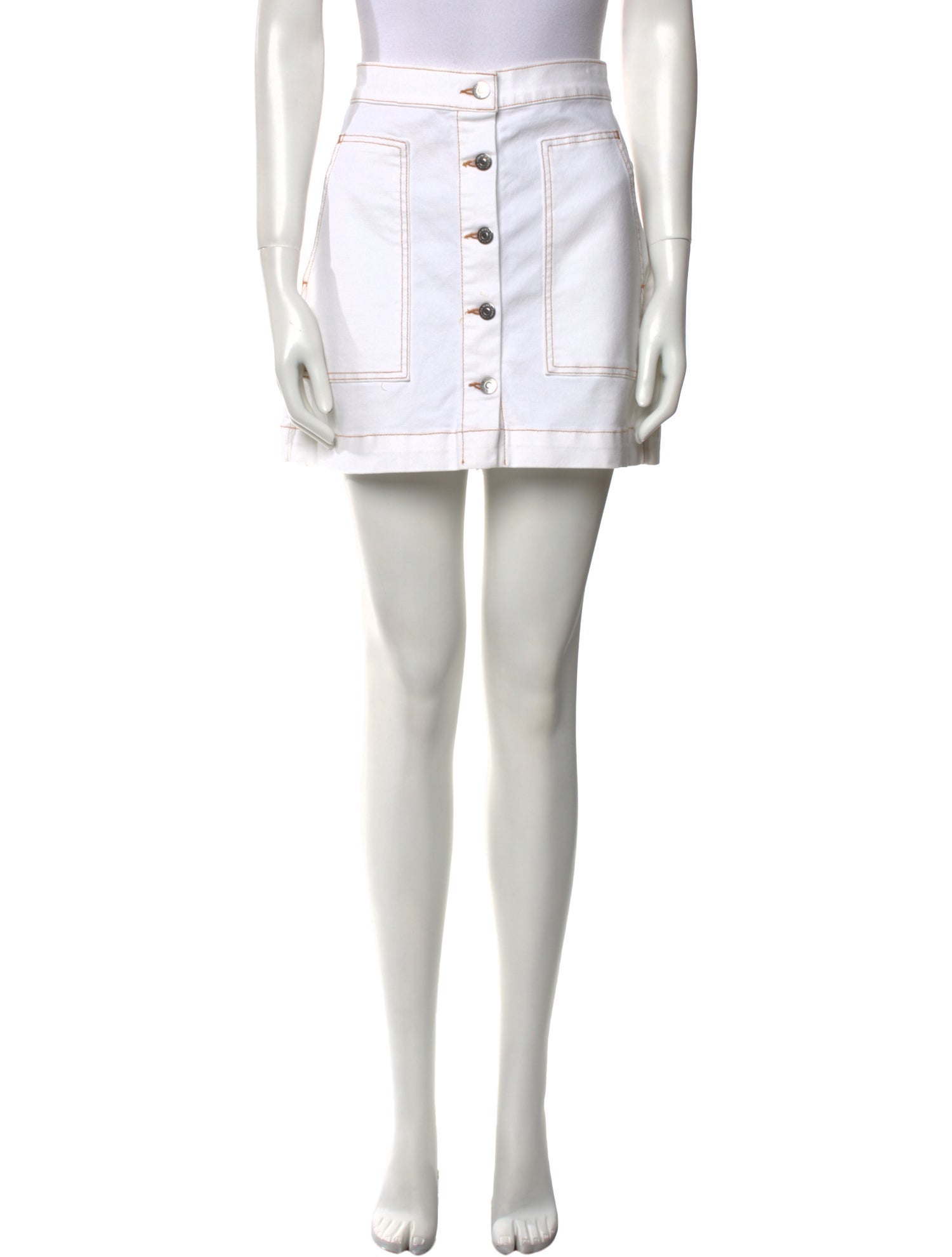 Veronica Beard Braided Accents Mini Skirt