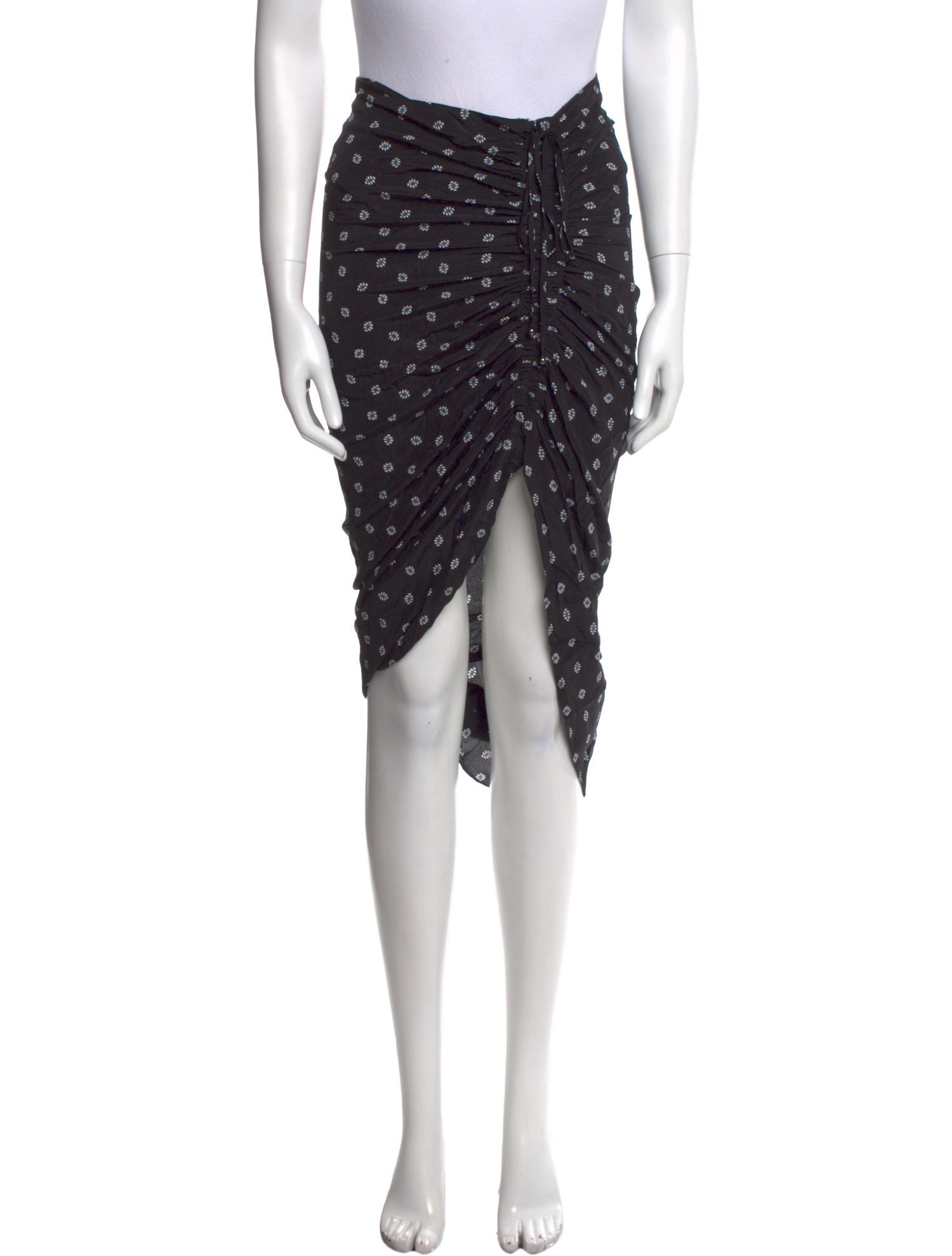 Veronica Beard Silk Midi Length Skirt