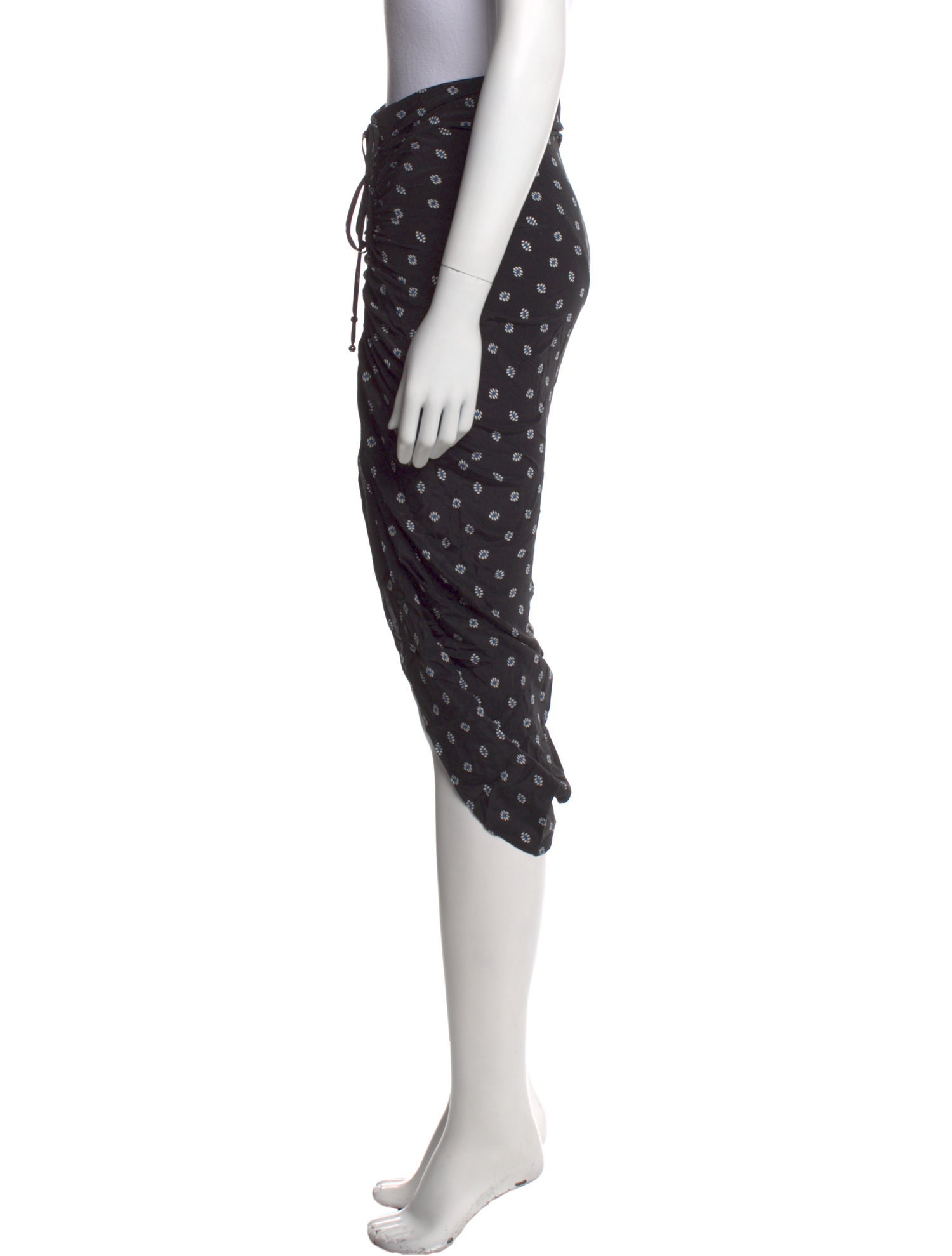 Veronica Beard Silk Midi Length Skirt