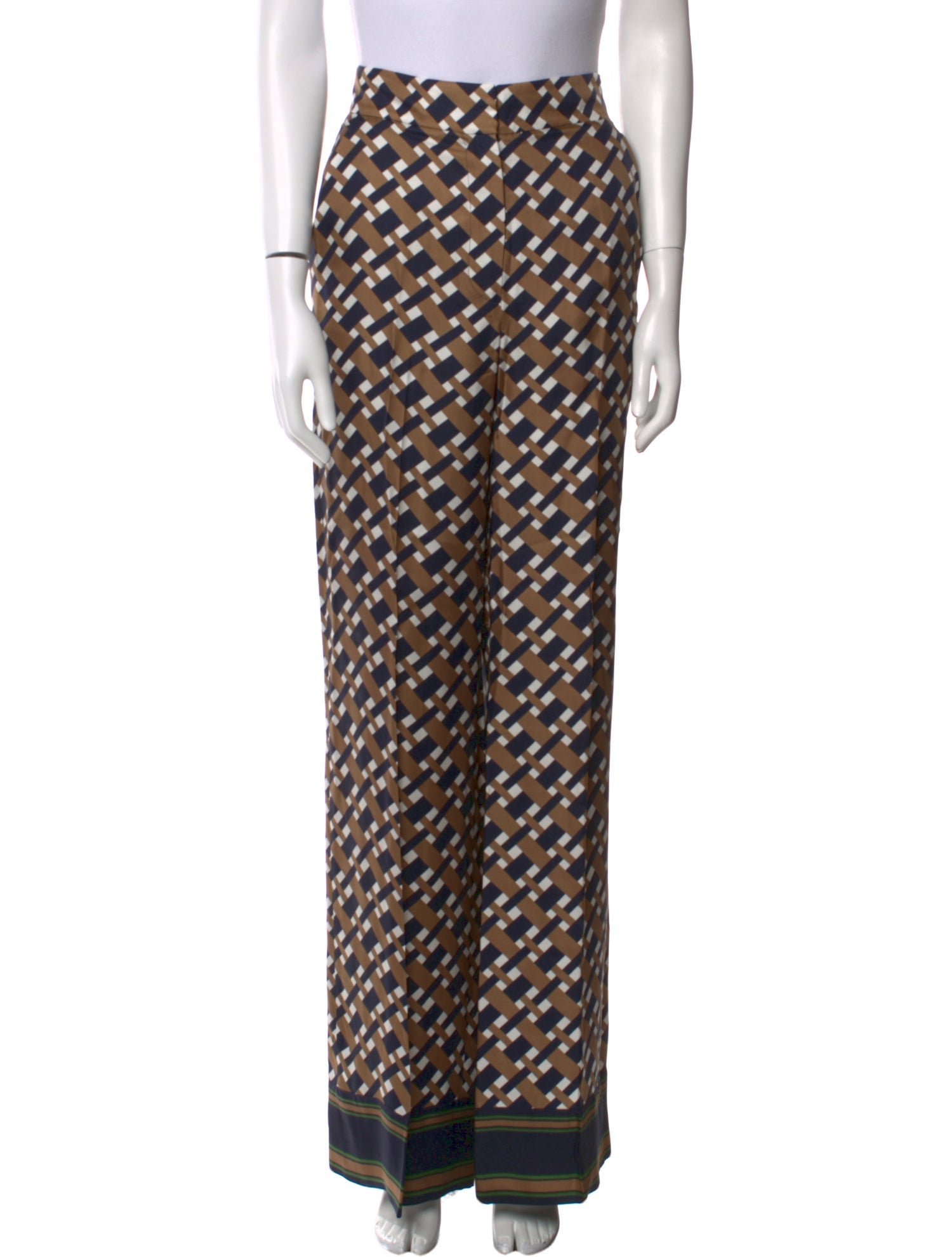 Veronica Beard Silk Wide Leg Pants w/ Tags