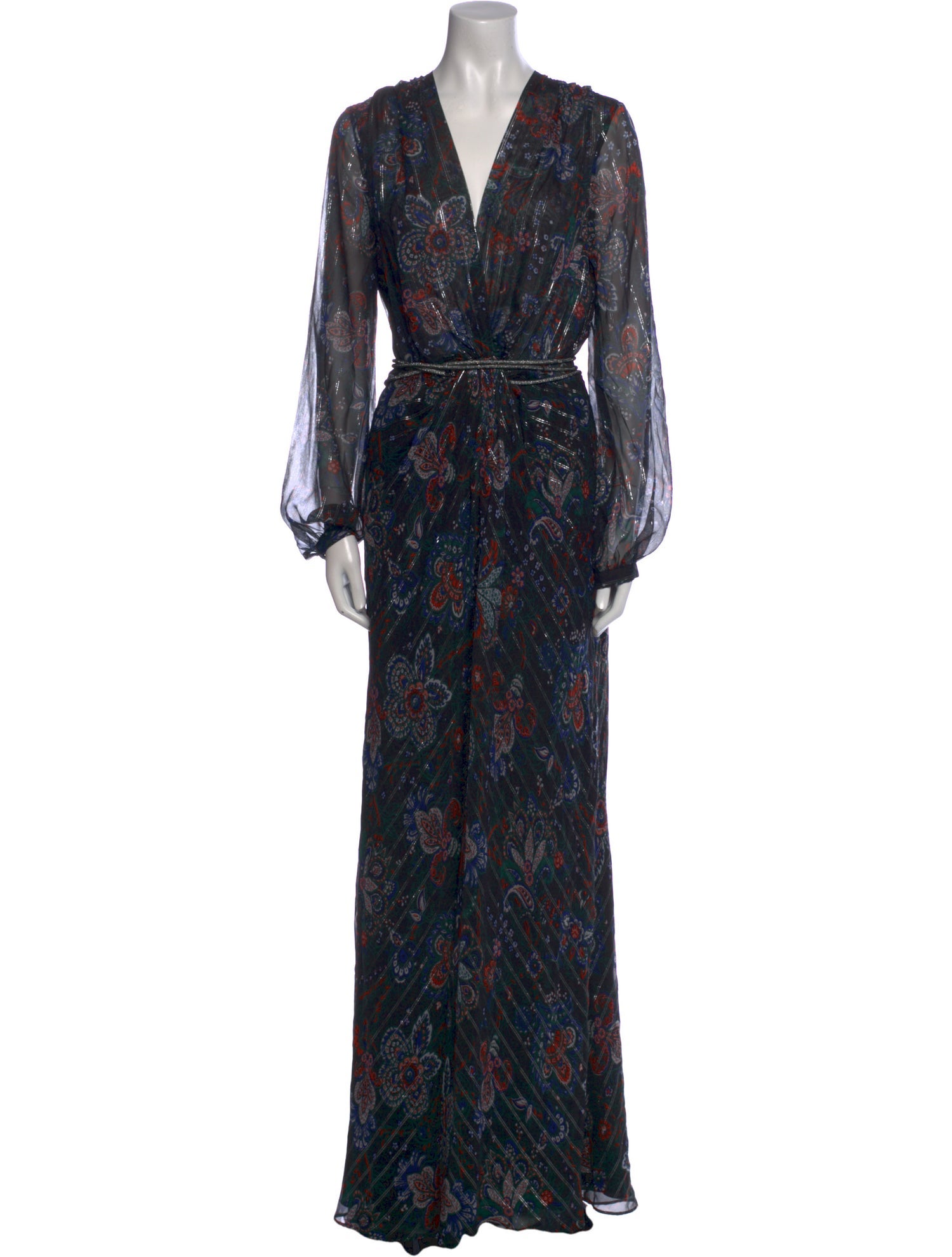 Veronica Beard Silk Long Dress