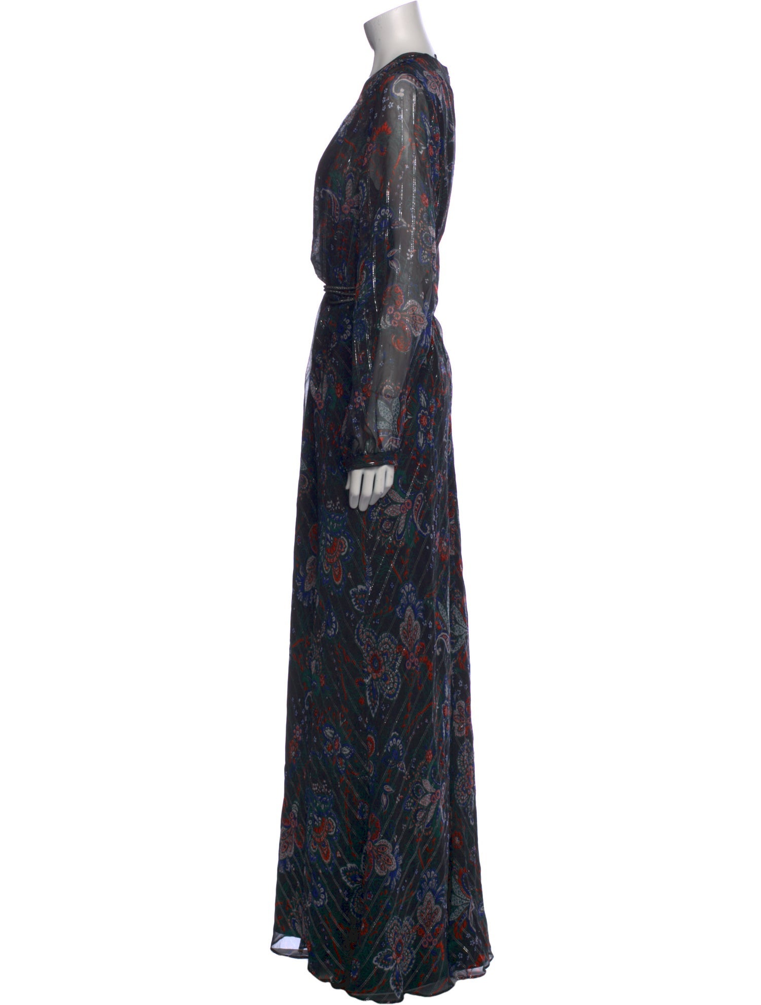 Veronica Beard Silk Long Dress