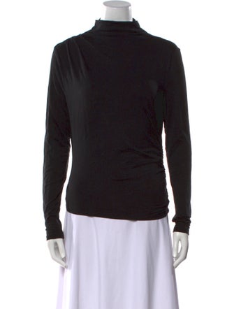 Veronica Beard Turtleneck Long Sleeve Sweatshirt