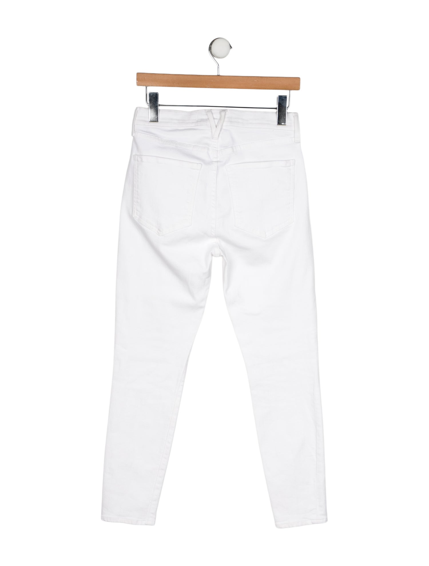 Veronica Beard High-Rise Skinny Leg Jeans