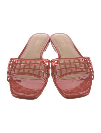 Veronica Beard Leather Slides