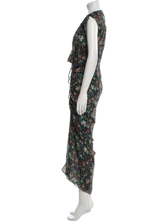 Veronica Beard Silk Long Dress