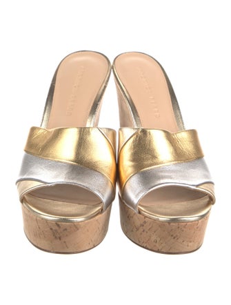 Veronica Beard Leather Slides