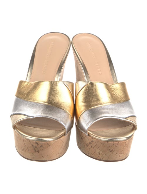 Veronica Beard Leather Slides