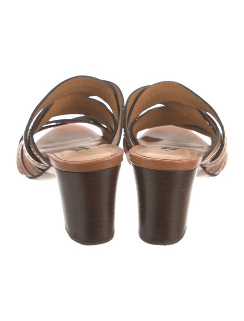 Veronica Beard Leather Slides