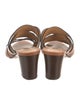 Veronica Beard Leather Slides