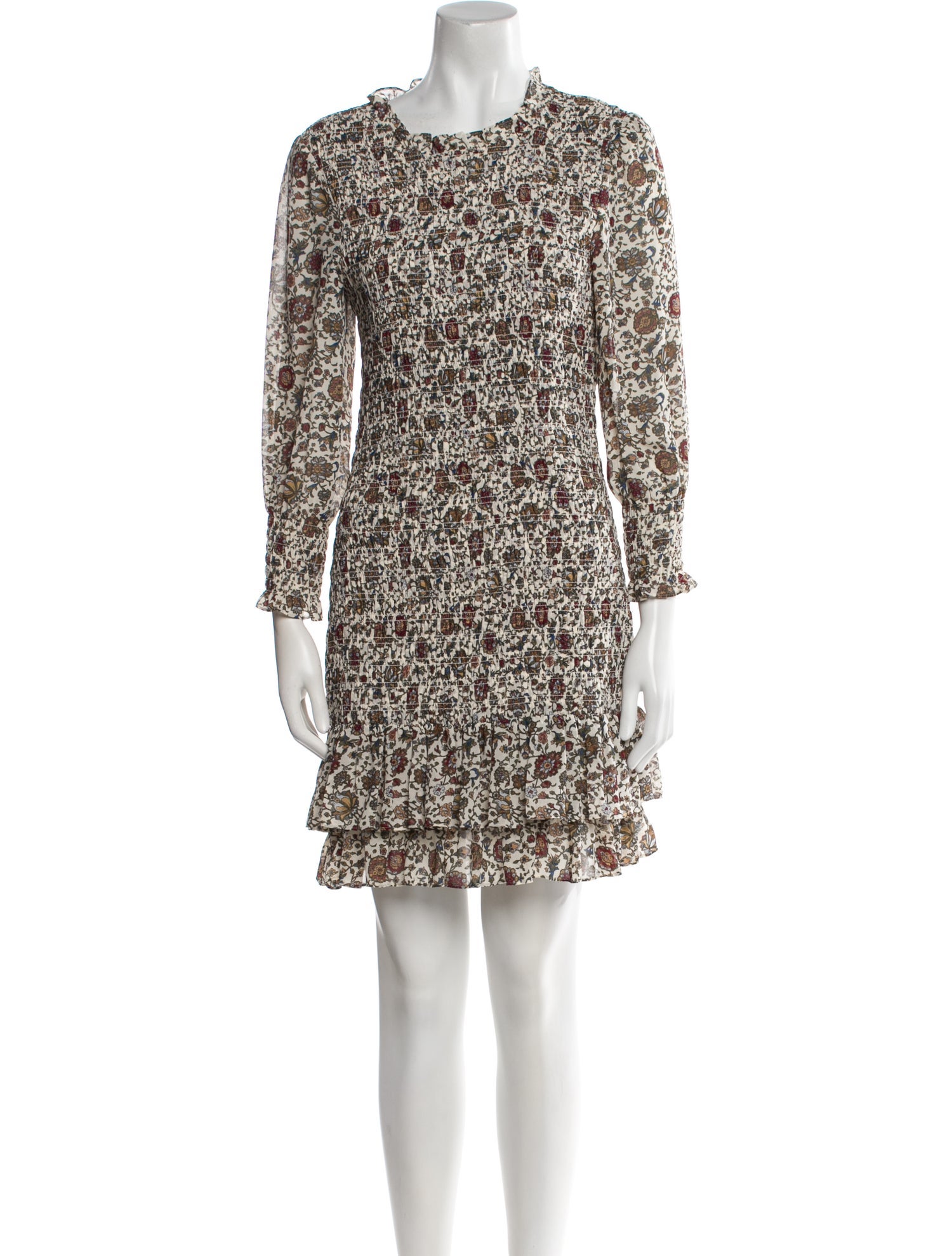Veronica Beard Floral Print Mini Dress w/ Tags