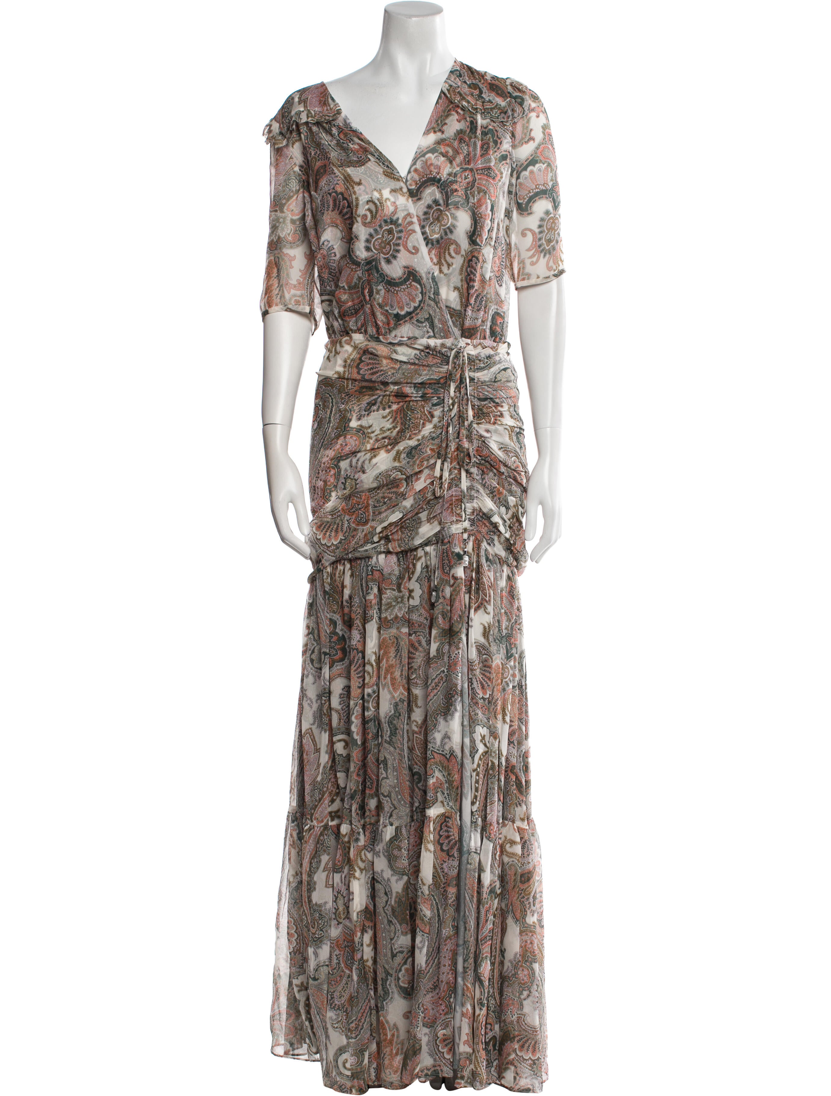 Veronica Beard Silk Long Dress w/ Tags