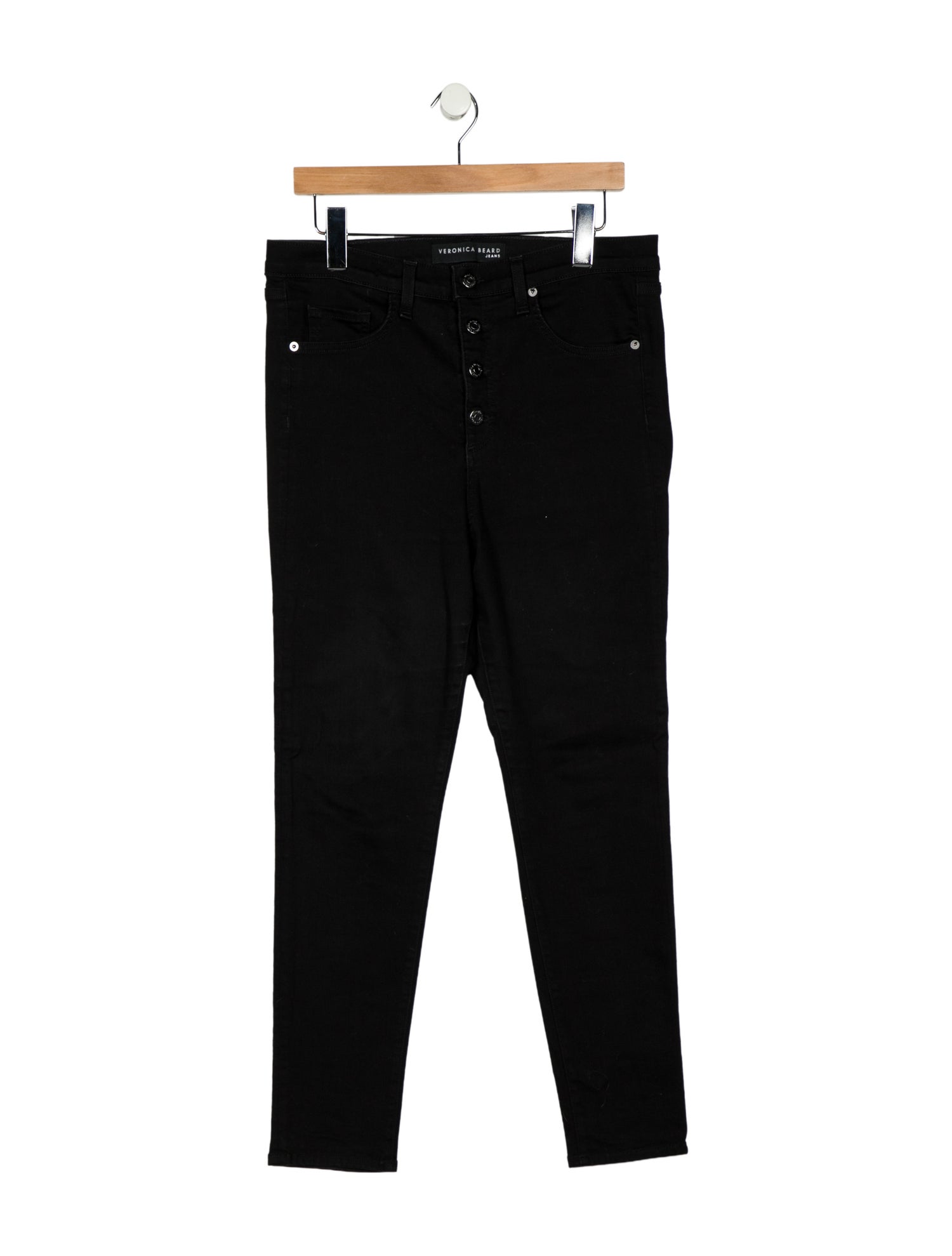 Veronica Beard High-Rise Skinny Leg Jeans