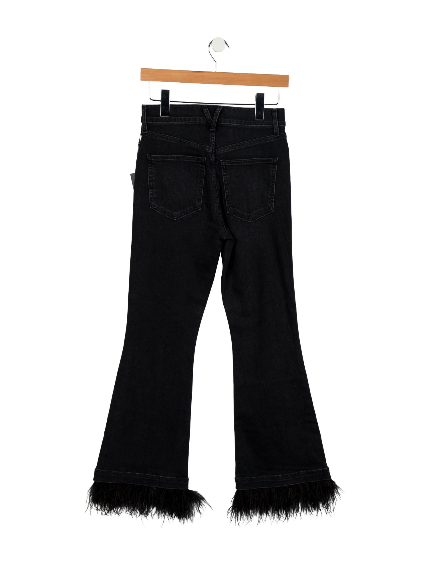 Veronica Beard High-Rise Wide Leg Jeans