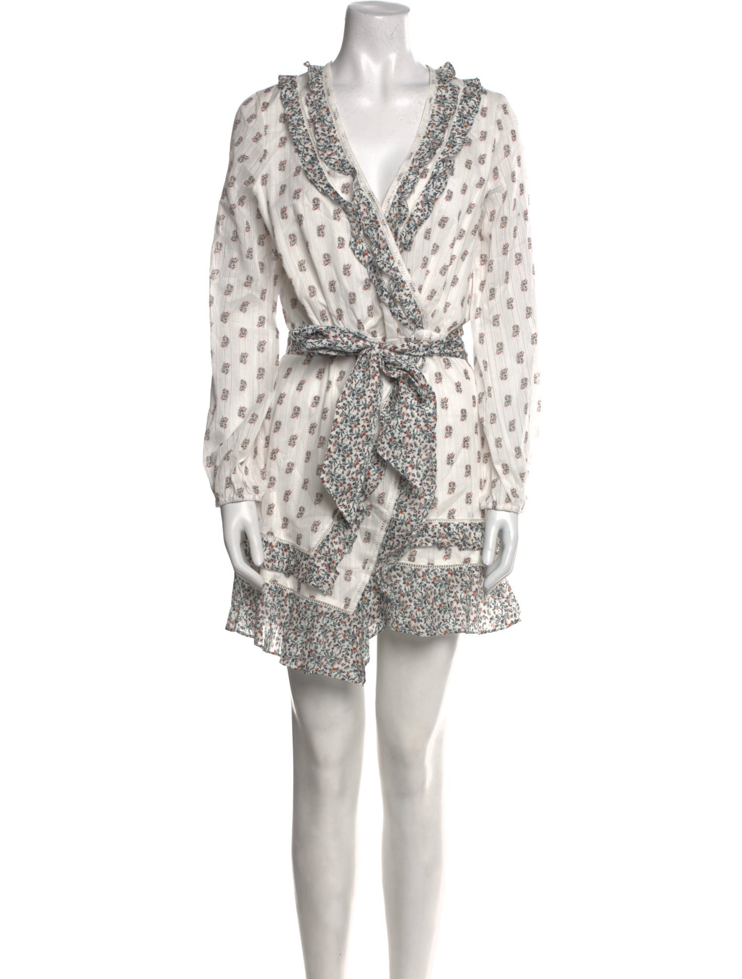 Veronica Beard Printed Mini Dress