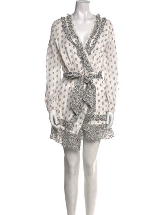 Veronica Beard Printed Mini Dress