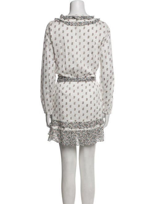 Veronica Beard Printed Mini Dress