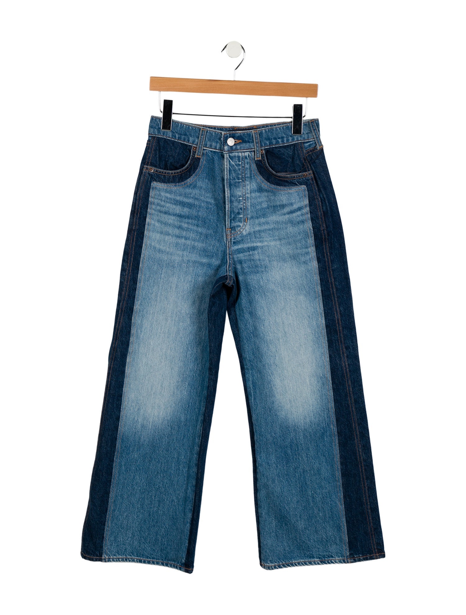 Veronica Beard High-Rise Wide Leg Jeans w/ Tags
