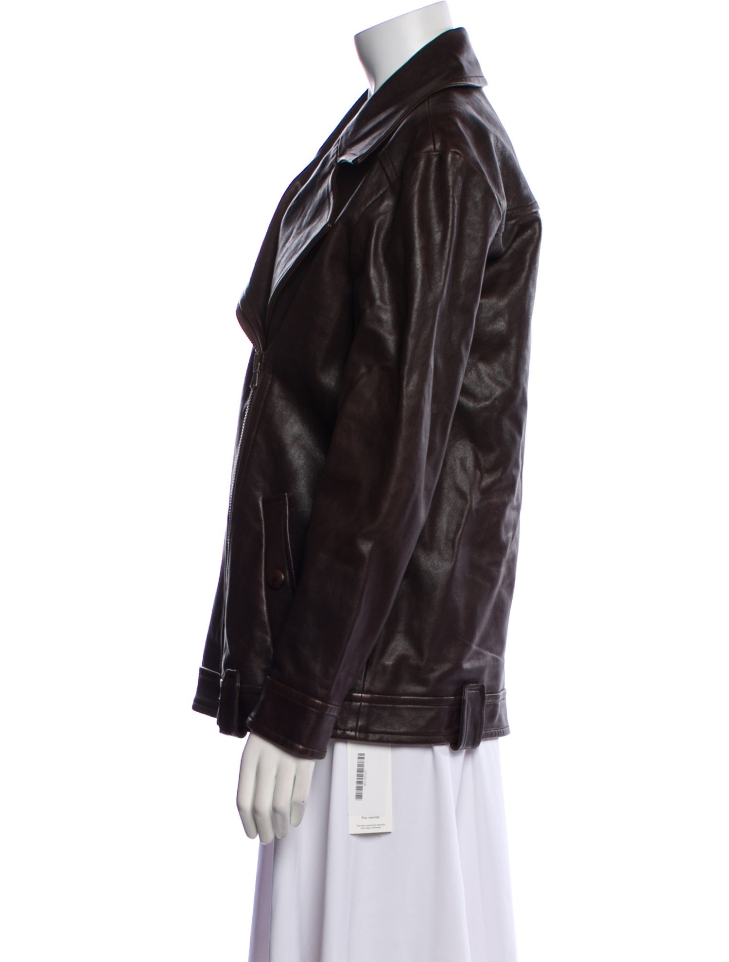 Veronica Beard Leather Biker Jacket