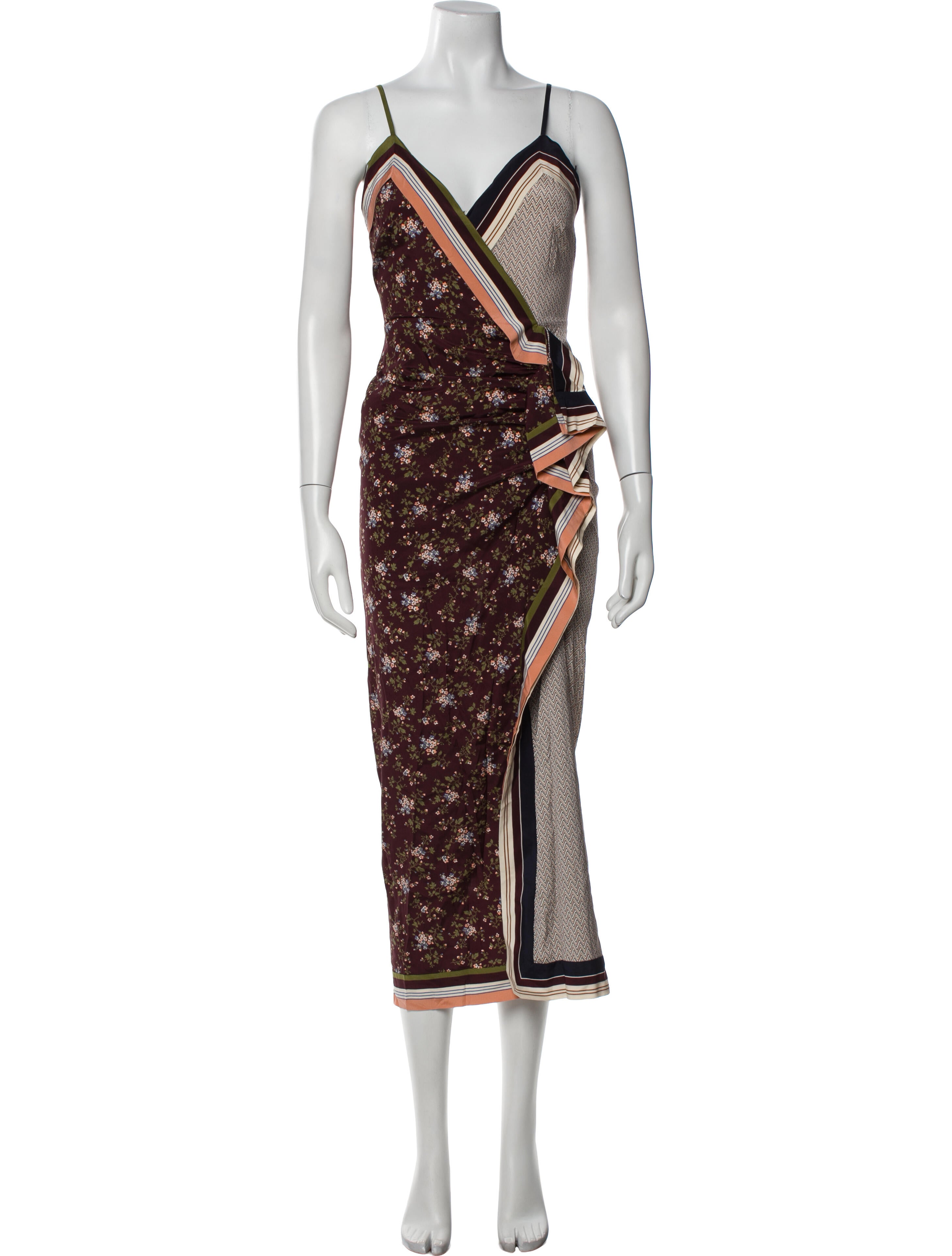 Veronica Beard Silk Long Dress w/ Tags