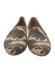 Veronica Beard Canvas Printed Loafers
