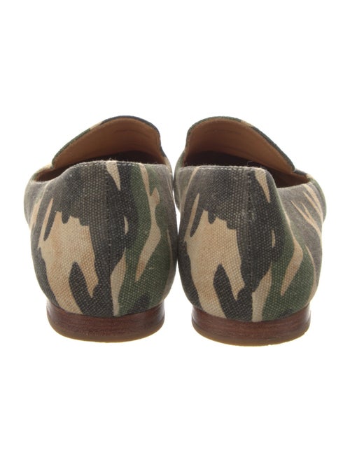 Veronica Beard Canvas Printed Loafers