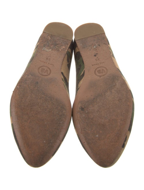 Veronica Beard Canvas Printed Loafers