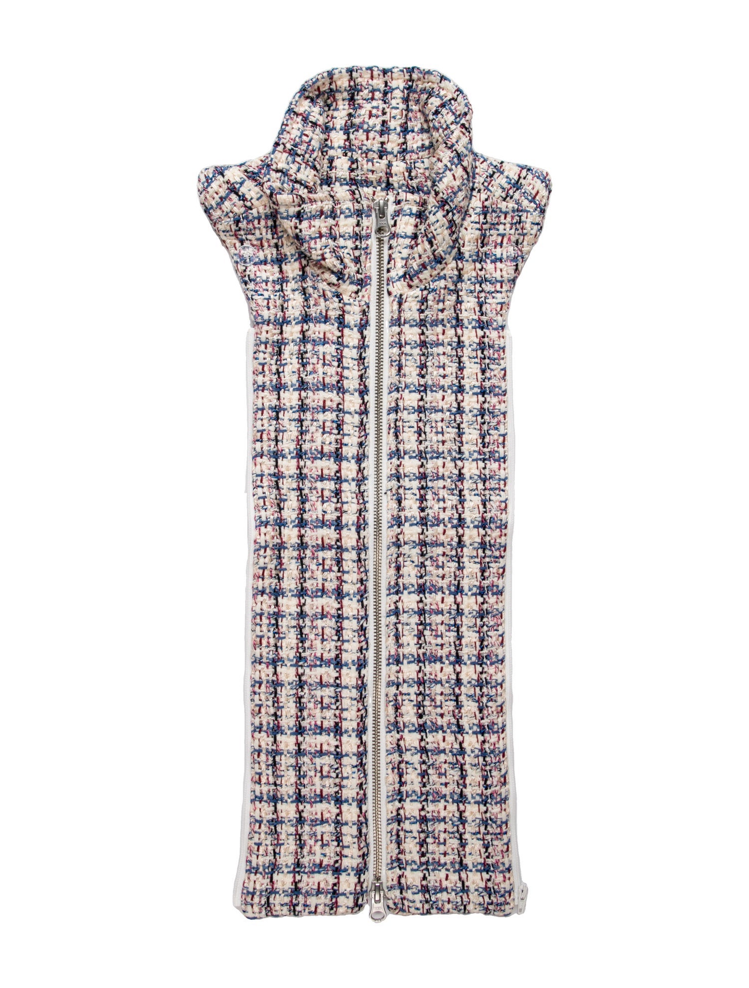 Veronica Beard Tweed Pattern Dickey