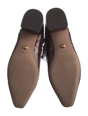 Veronica Beard Leather Animal Print Riding Boots