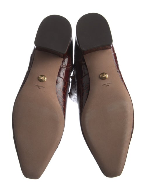 Veronica Beard Leather Animal Print Riding Boots