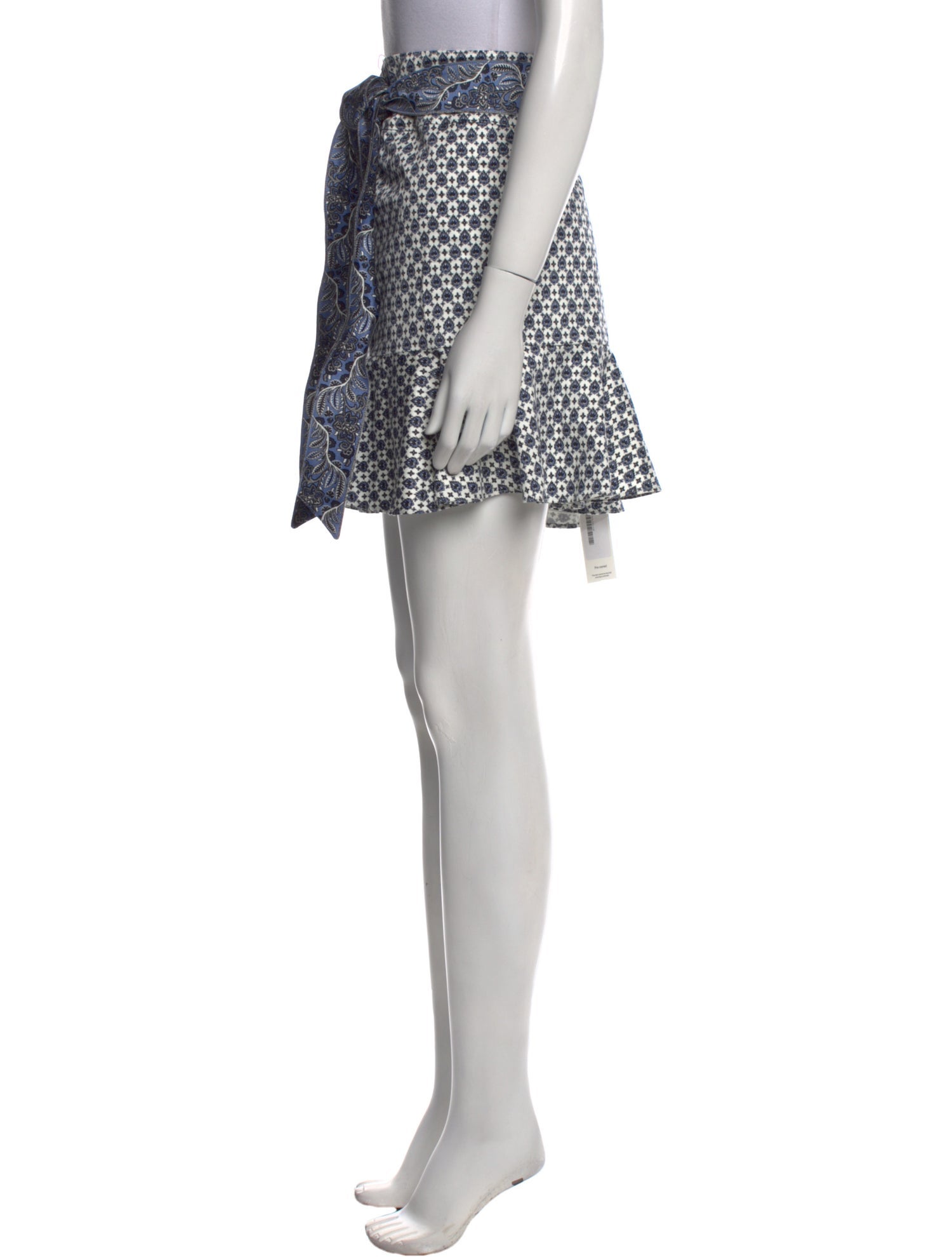 Veronica Beard Printed Mini Skirt