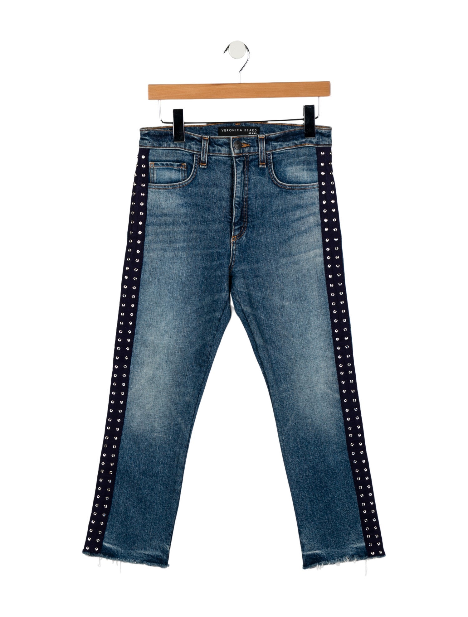 Veronica Beard Mid-Rise Straight Leg Jeans w/ Tags